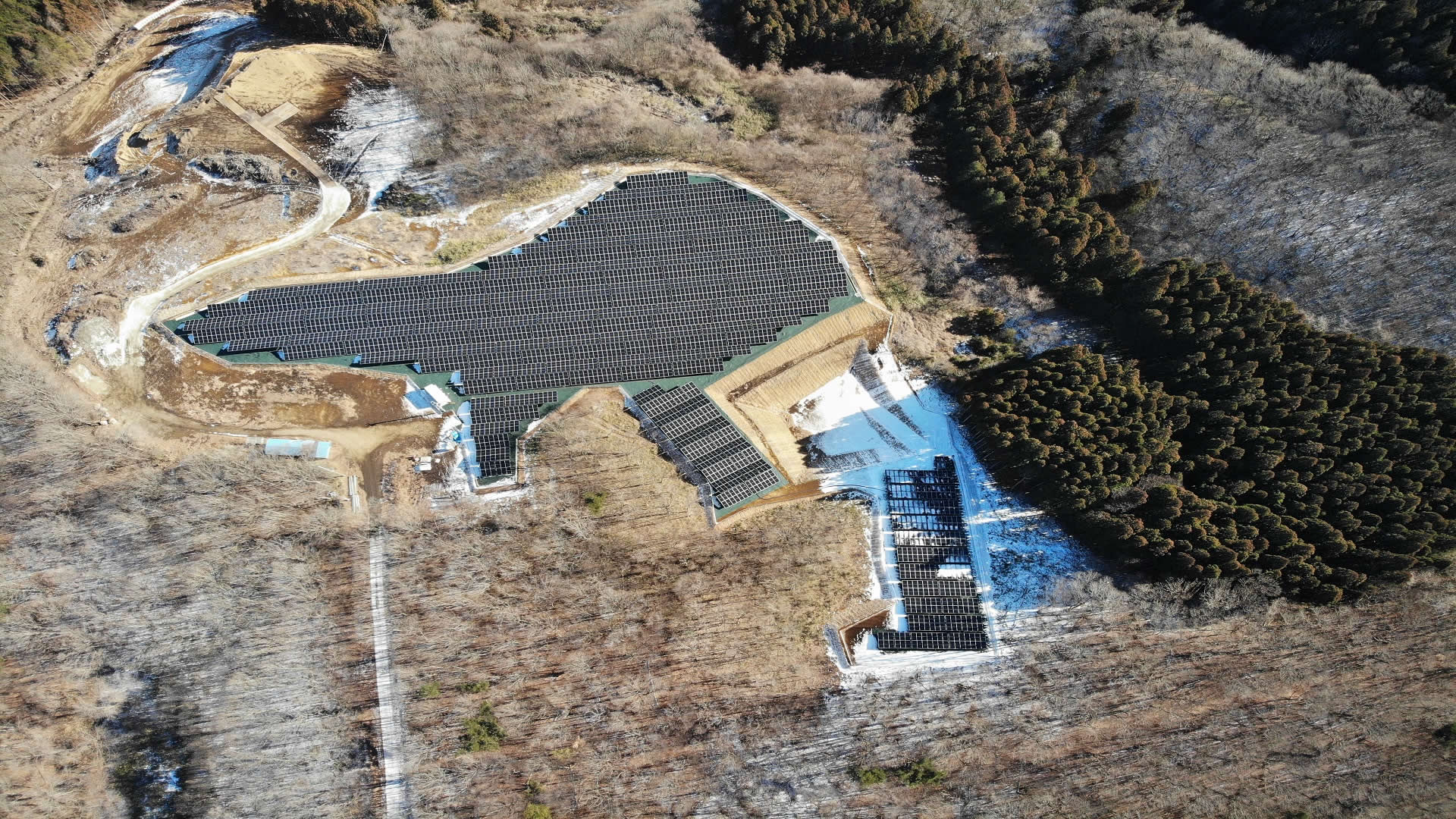 Centrale fotovoltaica nella prefettura di Tochigi, Giappone 